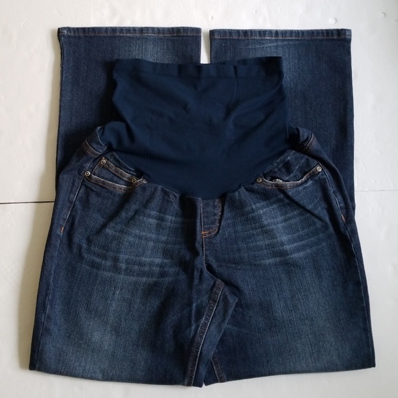 A Pea in the Pod Denim - A Pea in the Pod Bootcut Jean Large (Maternity)